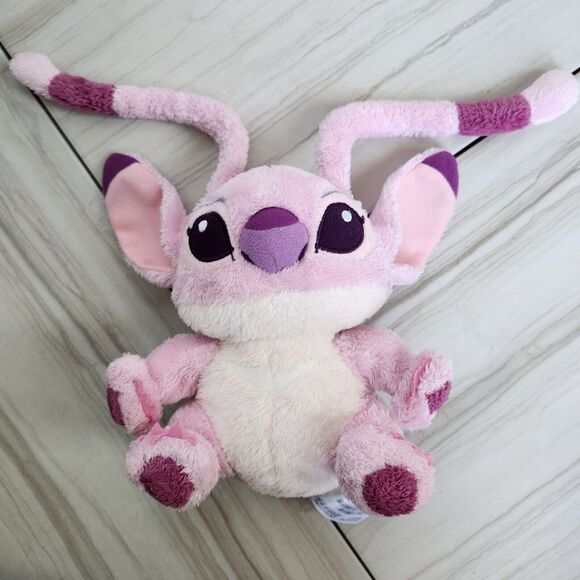Disney Parks Lilo & Stitch Girlfriend Angel Pink Purple 8" Plush Stuffed Toy - Picture 3 of 10